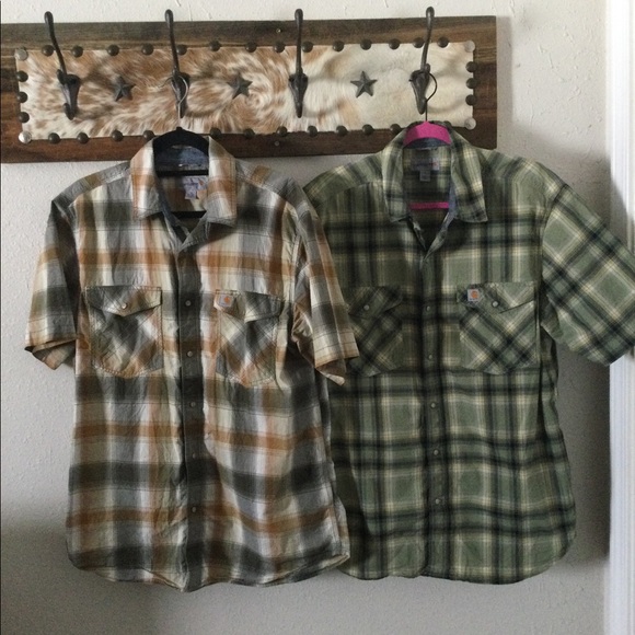 Carhartt Other - Carhartt Relaxed Fit Short Sleeve Shirts